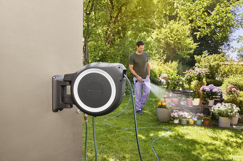 Gardena nástenný box na hadicu RollUp 30m L 18627-20