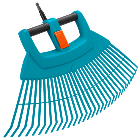 Combisystem Gardena plastové vejárové hrable XXL vario