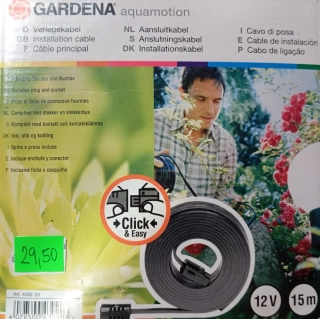 kábel inštalačný 15 m Gardena